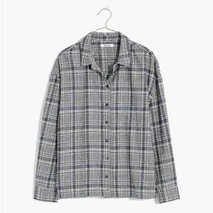 Flannel Westlake Shirt in Dubin Plaid, XL (like new)